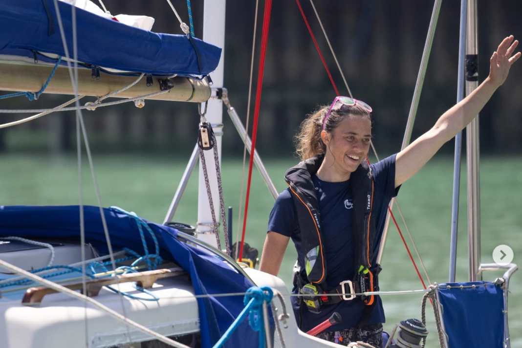 Jazz Turner bei der Ankunft in Brighton.