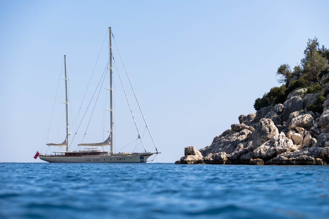 Il superyacht del cantiere turco Ares.