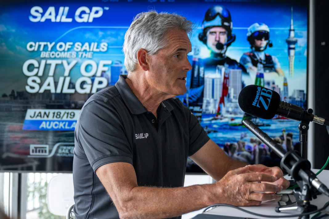 Sir Russell Coutts è cofondatore e CEO di SailGP.