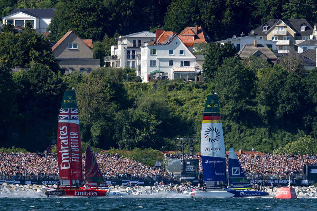 Anna Barth et toute l'équipe allemande attendent avec impatience le match à domicile à Sassnitz. Des images comme celles-ci rappellent la fête des supporters organisée lors de la première édition l'année dernière.