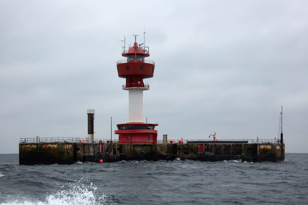 Il faro di Kiel è un punto di riferimento nella baia di Kiel