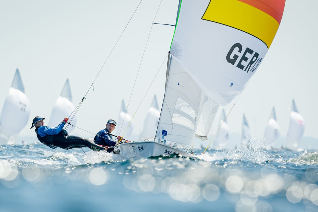 Malte e Anastasiya Winkel alla Kieler Woche