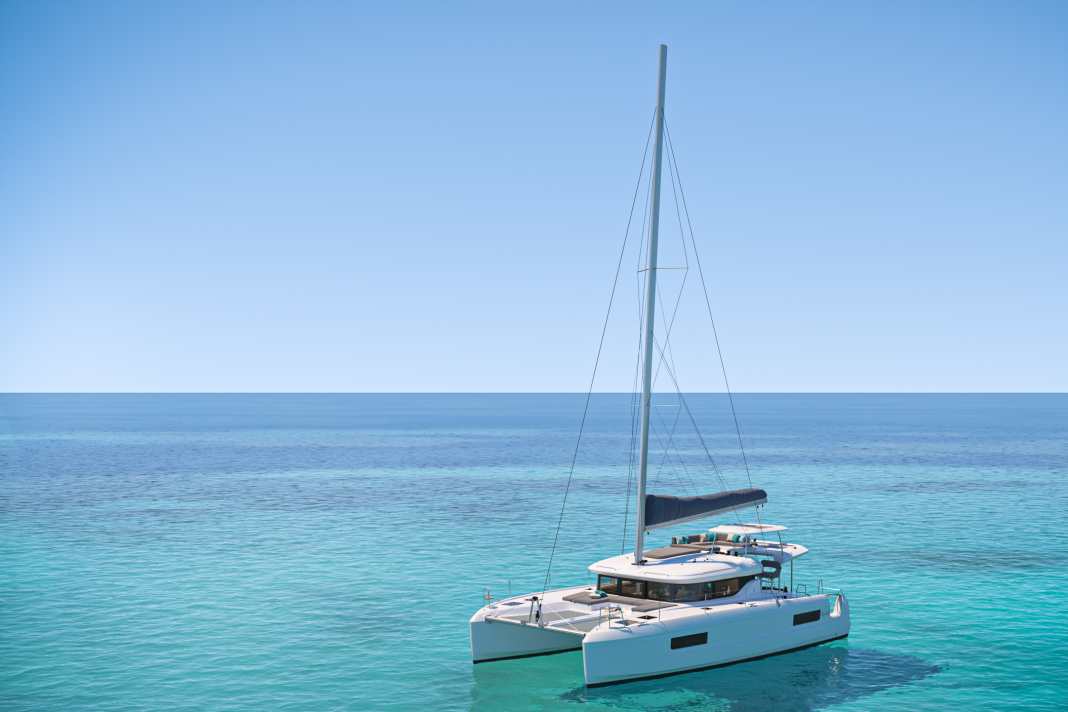 The turquoise blue dream of many sailors: how Lagoon presents its latest catamaran