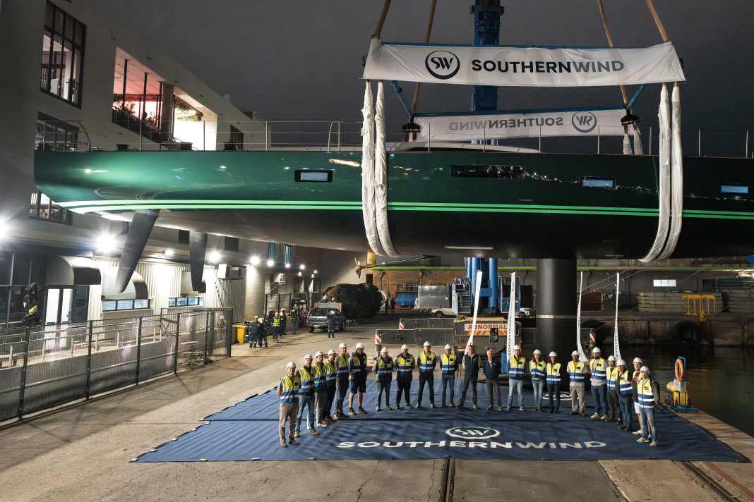 SW9606 Fortissimo Stapellauf in Cape Town am 21 May 2026. Matrix Images / Nic Bothma