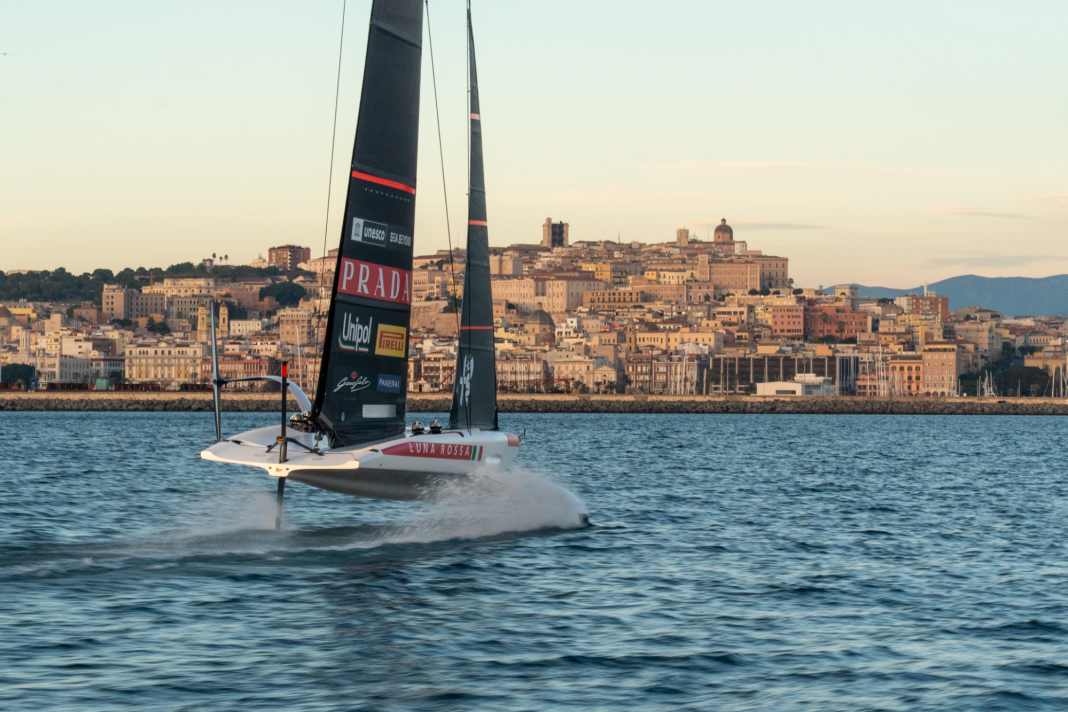 Das italienische Team Luna Rossa hat seinen Hauptsitz in Cagliari