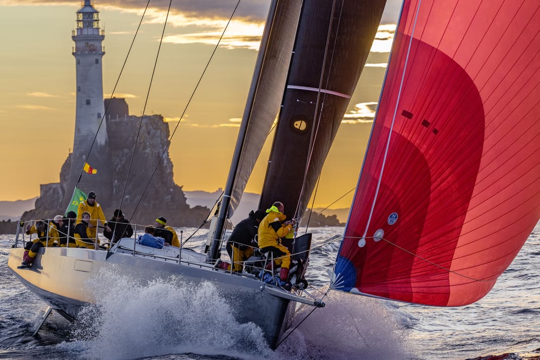 Difficile de faire plus beau - un arrondi Fastnet à la perfection
