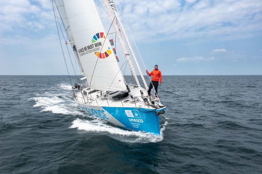 Mit dieser Expeditionsyacht will Boris Herrmanns Team Malizia künftig Meeresforschung und Klimaschutz vorantreiben.