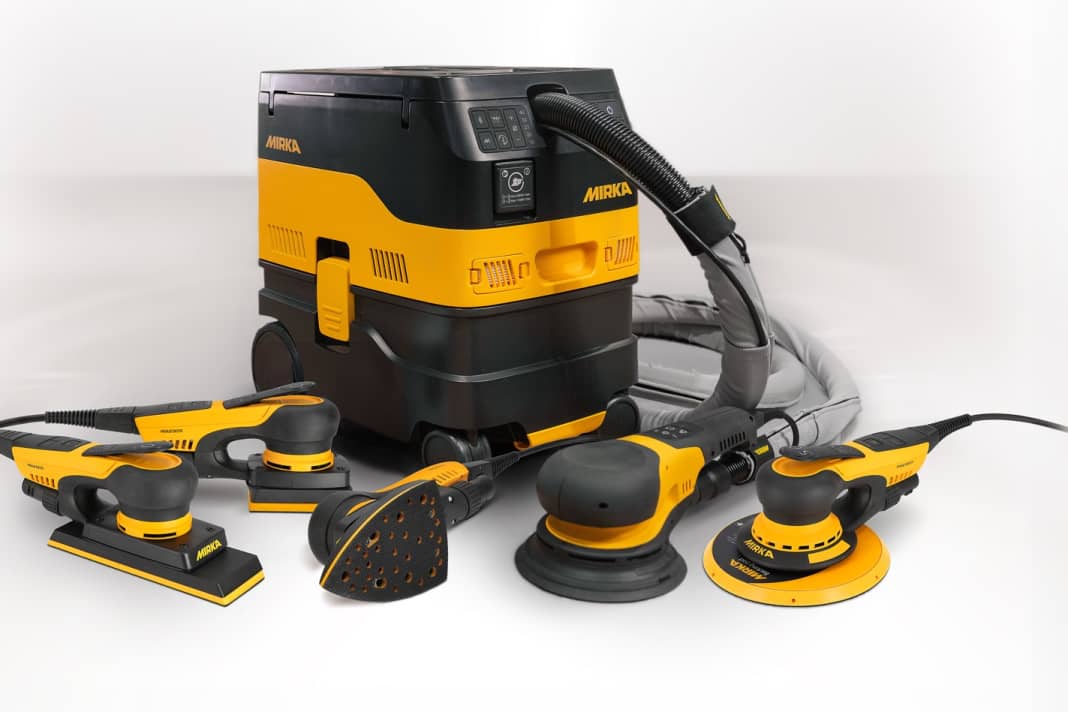 Good extraction during sanding protects health and the environment and extends the service life of the abrasive