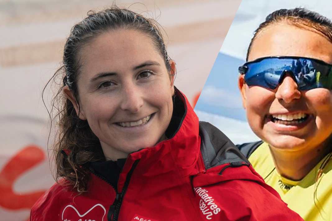 Two female sailors - Violette Dorange and Marta Cardona Alcántara - have made it into the Forbes "30 under 30" ranking. A first and a strong signal for the sport of sailing. | Guillaume Saligot / Ouest-France, 2 Sailing Energy / Trofeo Princesa Sofía, photomontage