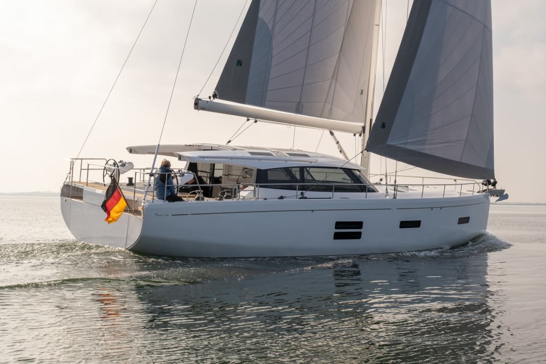 With the optional Reacher, the Moody gets going even in light winds