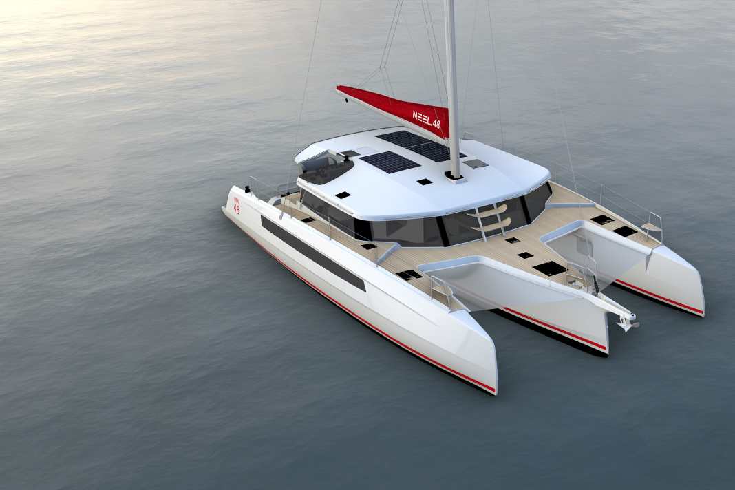 En fait, c'est comme un catamaran, mais avec trois coques. Le concept Neel, à la fois innovant et très original, continue à occuper une position unique sur le marché des multicoques.