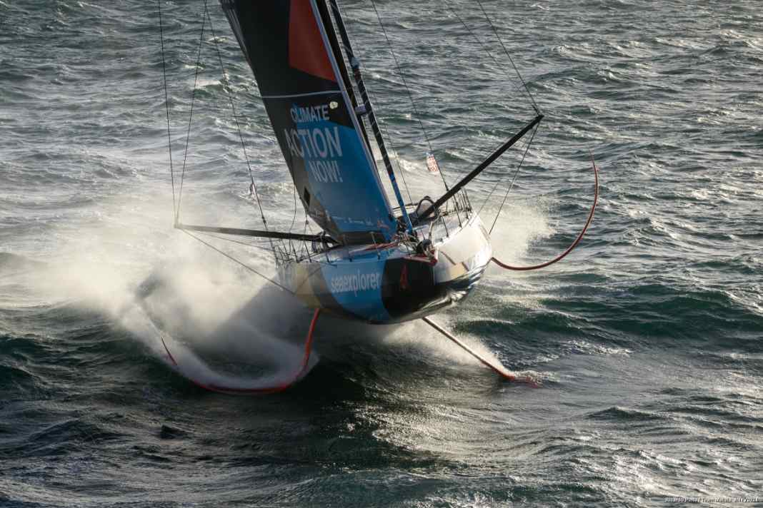 "Malizia – Seaexplorer" vor dem Vendée-Globe-Start