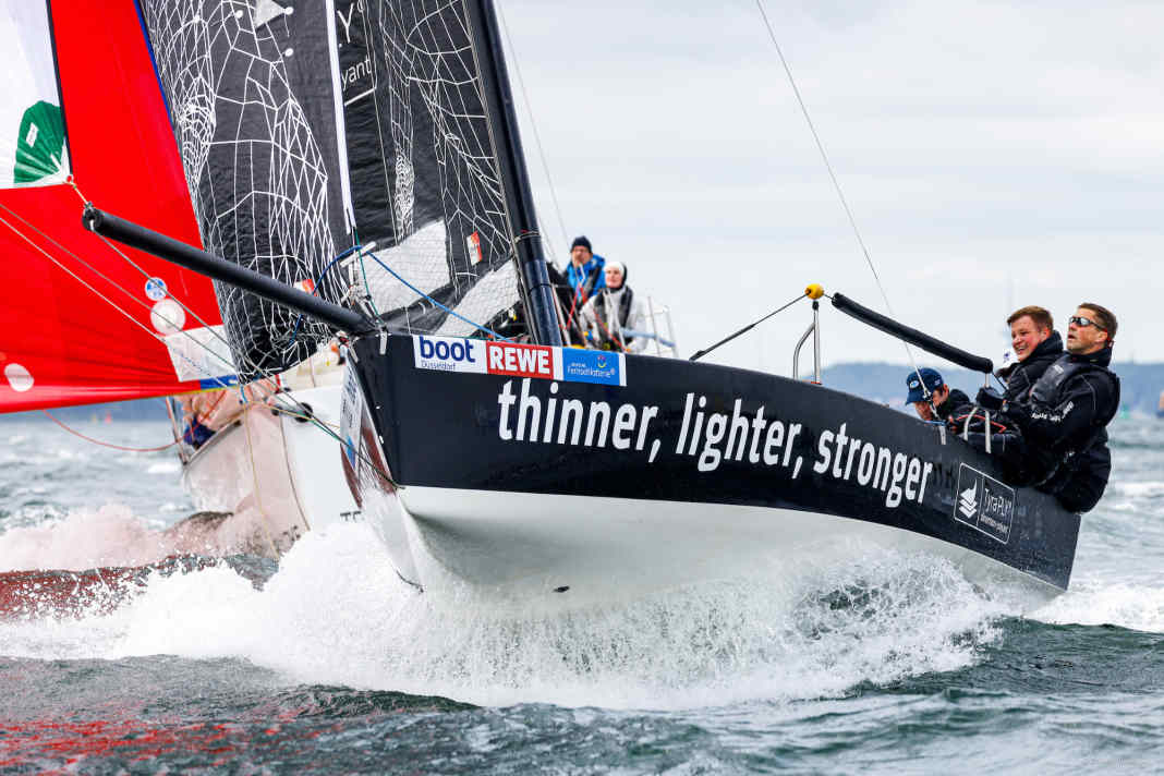 Druckvoll ging es zu am ersten Tag der 130. Kieler Woche
