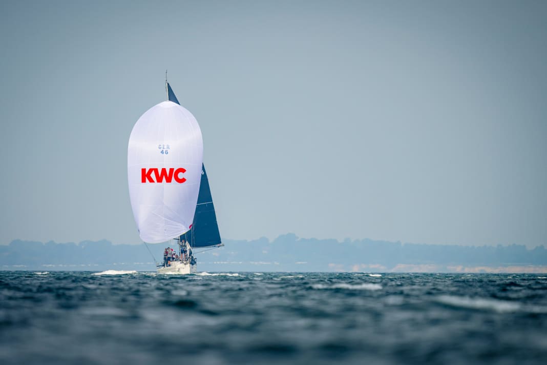 A strong final day, especially under spinnings, brought the "Freya" third place on the podium in the Kiel Cup of the ORC C&D group