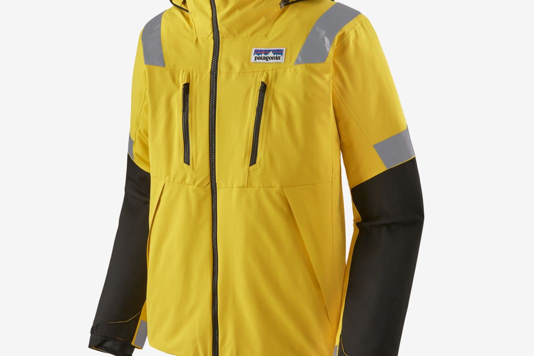 Patagonia mustard top jacket