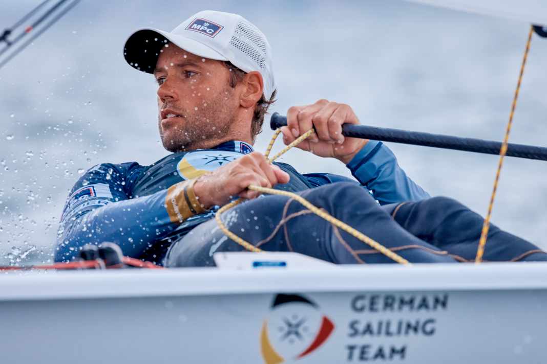 Deutschlands bester Ilca-7-Steuermann Philipp Buhl.