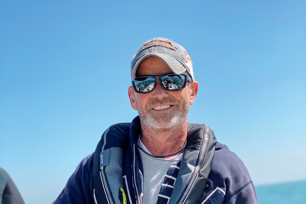 Le propriétaire du "Mrs. Jones", Wolfgang Deussen. Il a déjà commandé un nouveau bateau