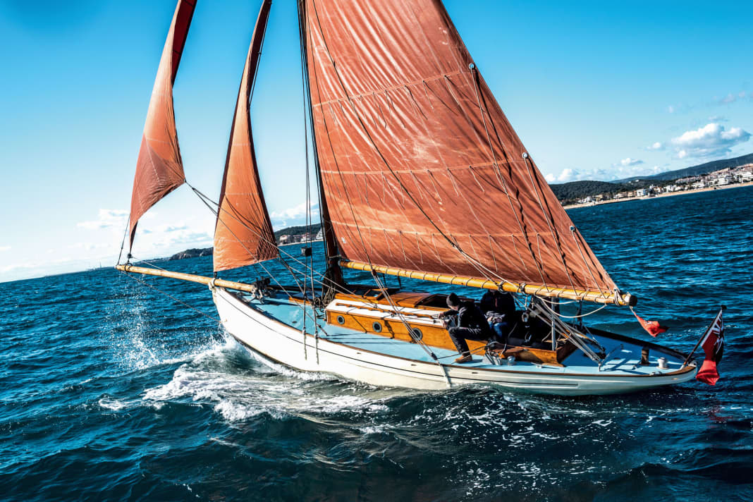 Originalgetreu erhalten und restauriert: das schlanke wie schnelle Arbeitsboot