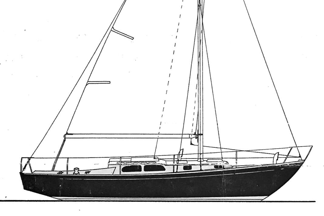 Riss der 5-KR-Yacht | Zeichnung: Archiv