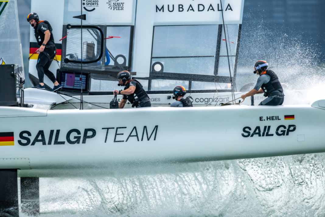 The Germany SailGP Team is only contesting its second season in the SailGP and is fighting for promotion.