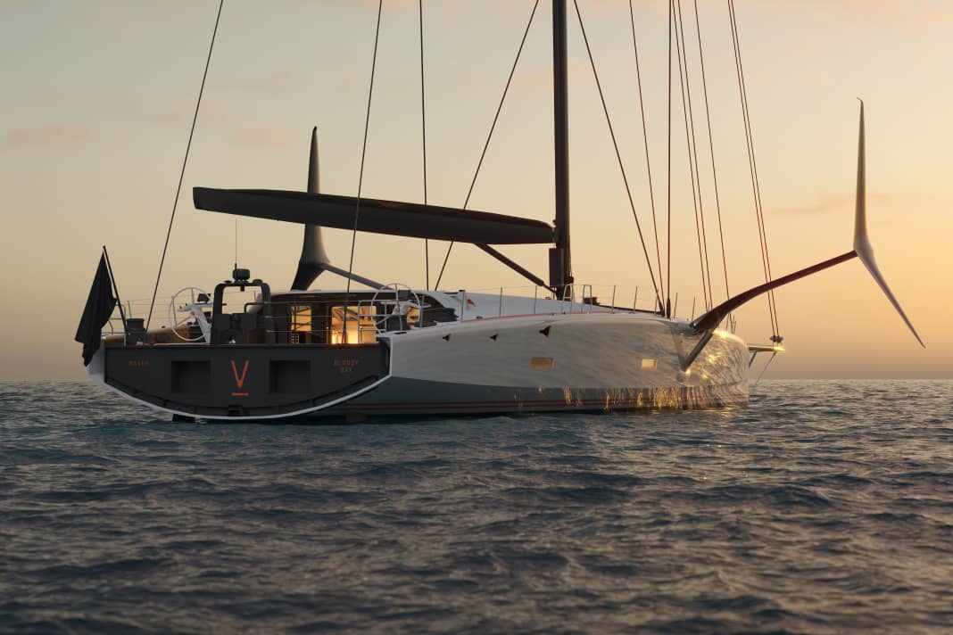 Quelle puissance ! Chez Baltic Yachts, un semi-remorque de 34 mètres de long est sorti du hangar