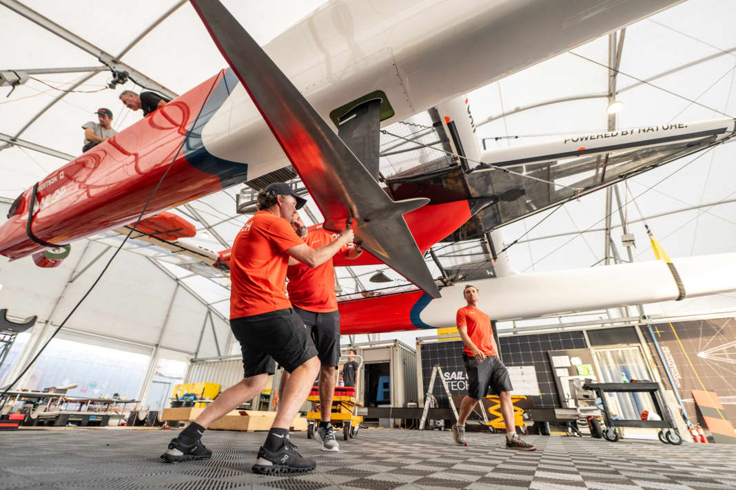 Das neue Foil für den SailGP