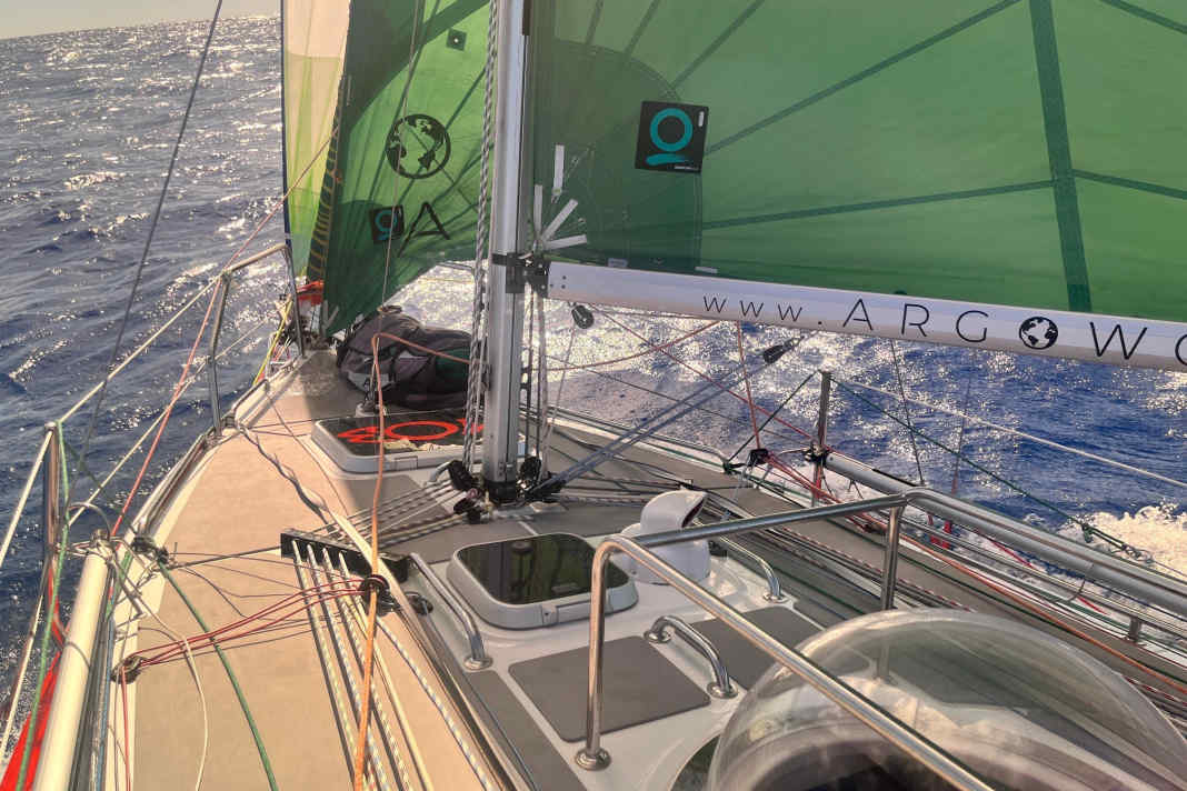 In Rauschefahrt auf der "Argo"