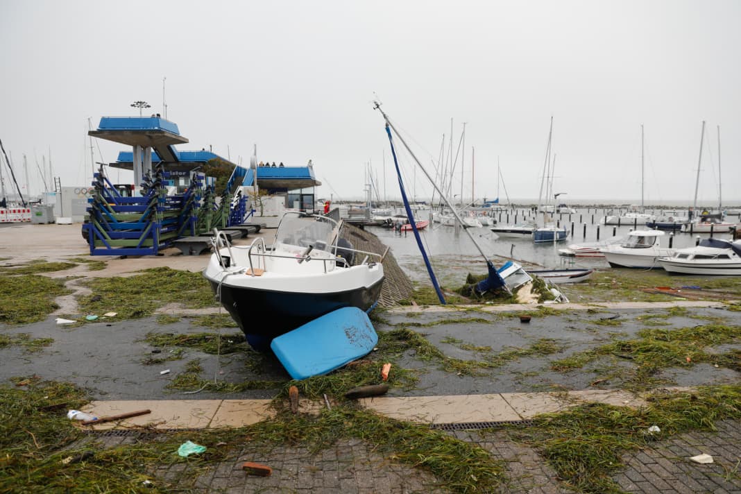 Bilder der Zerstörung aus Kiel-Schilksee