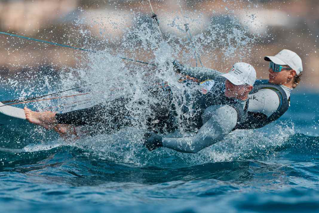 Richard Schultheis et Fabian Rieger ont remporté la médaille d'or du Trofeo dans la baie de Palma en début de saison.