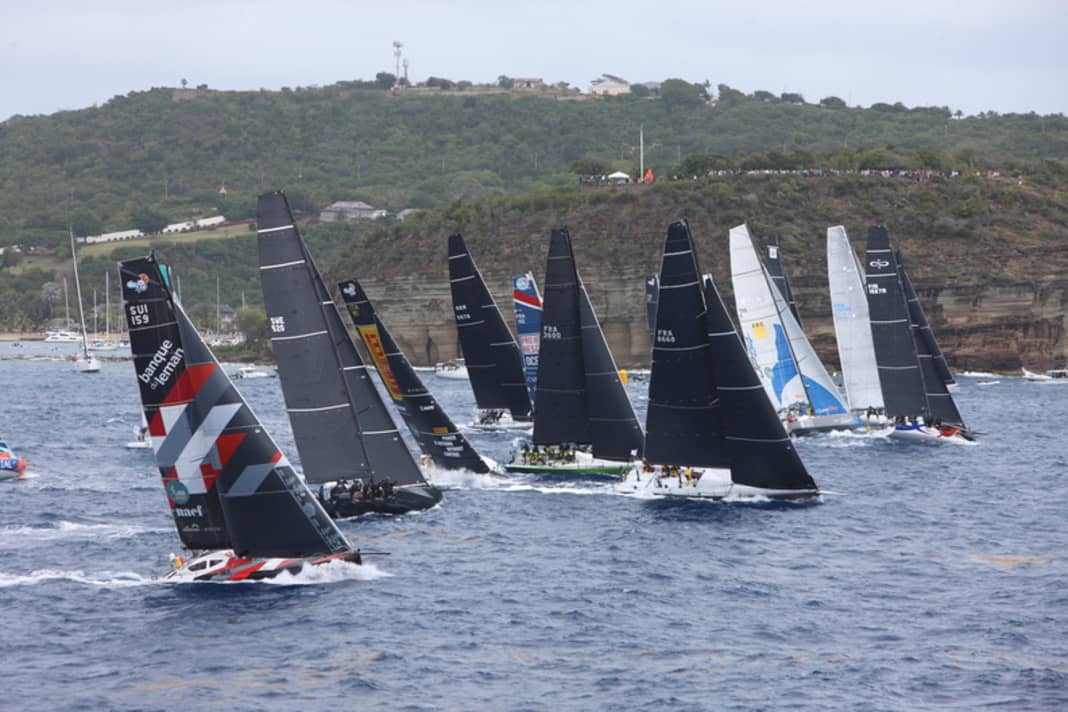 The start of the 14th RORC Caribbean 600