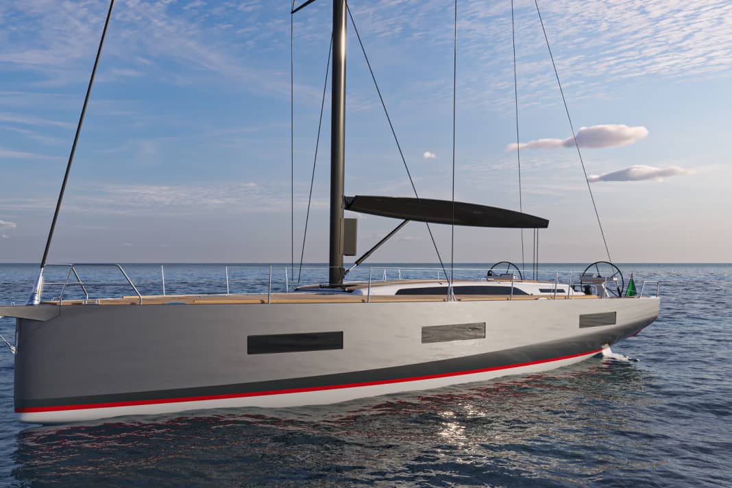 Marquant : les bords prononcés qui s'étendent sur toute la longueur de la coque du nouveau bateau de Solaris sont très caractéristiques.