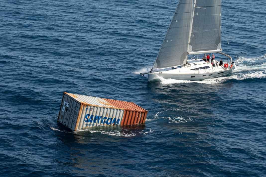 Experiencing such a situation is very unlikely, it is a symbolic image.