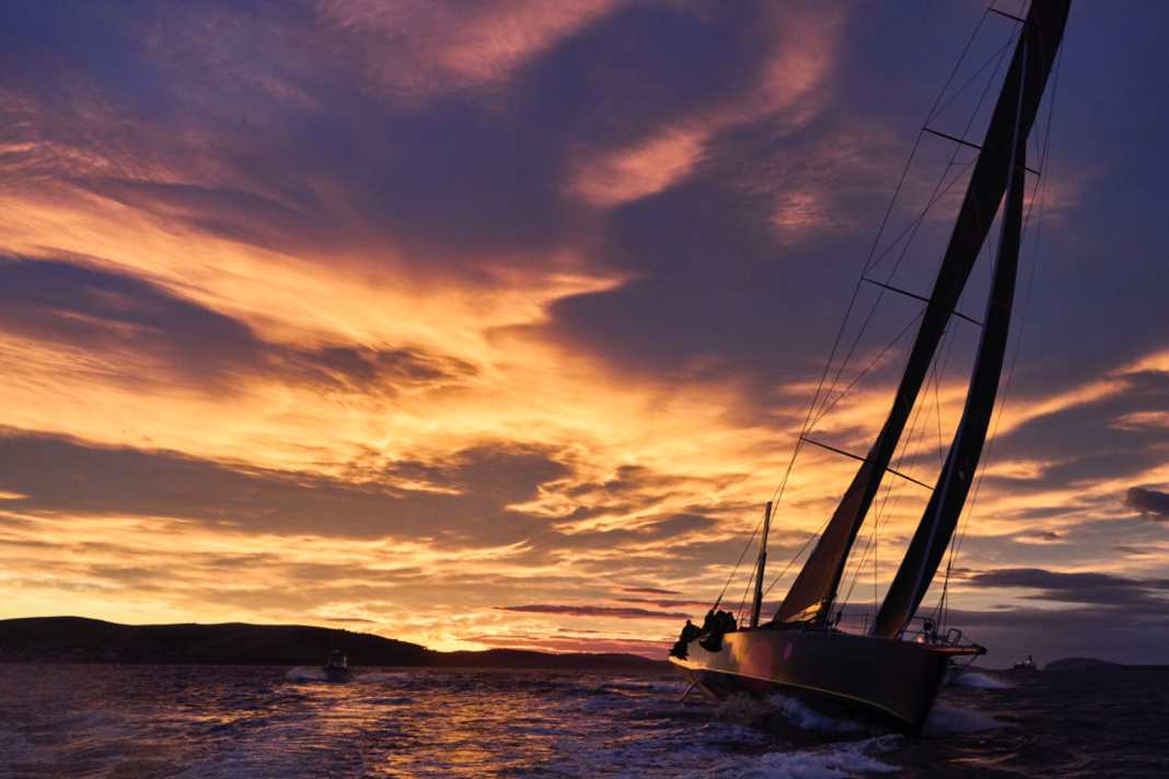 "Wild Thing" in front of a wild and romantic sky.