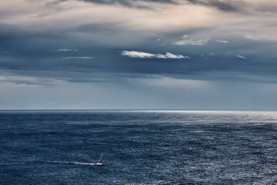 L'istantanea di Carlo Borlenghi della distesa in mare della Rolex Sydney Hobart Race.