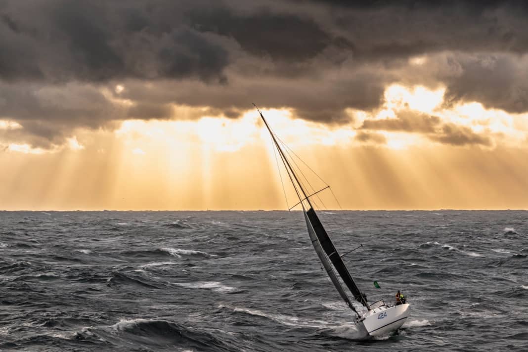 Michael Bells Jones 42 "Minnie" kam als 39. Boot ins Ziel