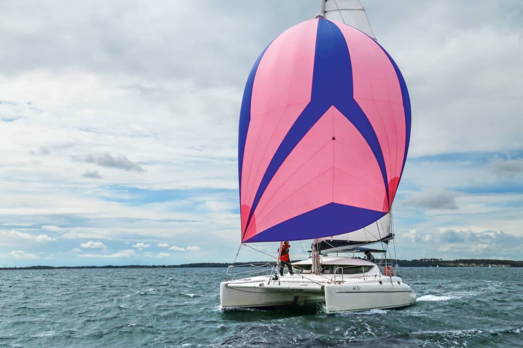 The Athena 38 sails quite fast and also has a good length, which is rarely offered in large-scale production anymore