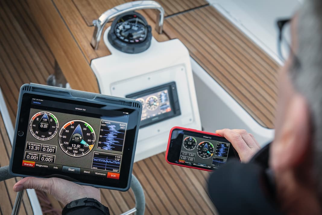 Les données des instruments sur la tablette ou même le smartphone - c'est possible grâce à ces applications | YACHT/A. Lindlahr