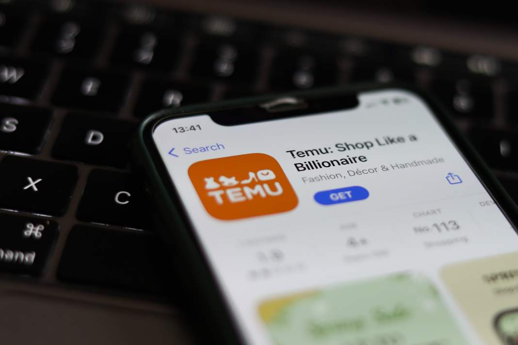 L'app Temu su uno smartphone | Jakub Porzycki