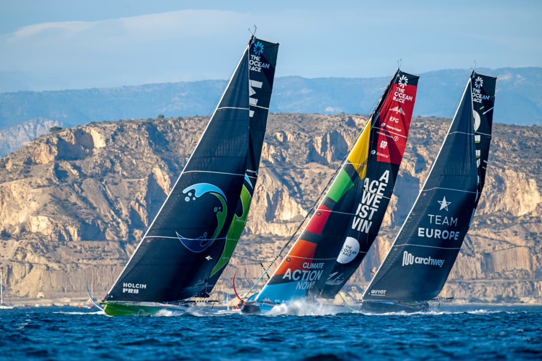 Coup d'envoi il y a un an : les Imoca s'élancent pour la première étape au large d'Alicante