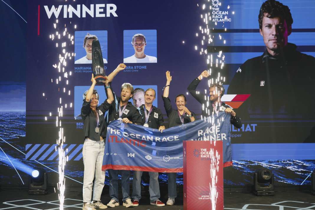 Im gerade zu Ende gegangenen ersten Ocean Race Atlantic zählte mit Co-Skipperin Mariana Lobato schon eine Portugiesin zu den Siegern.