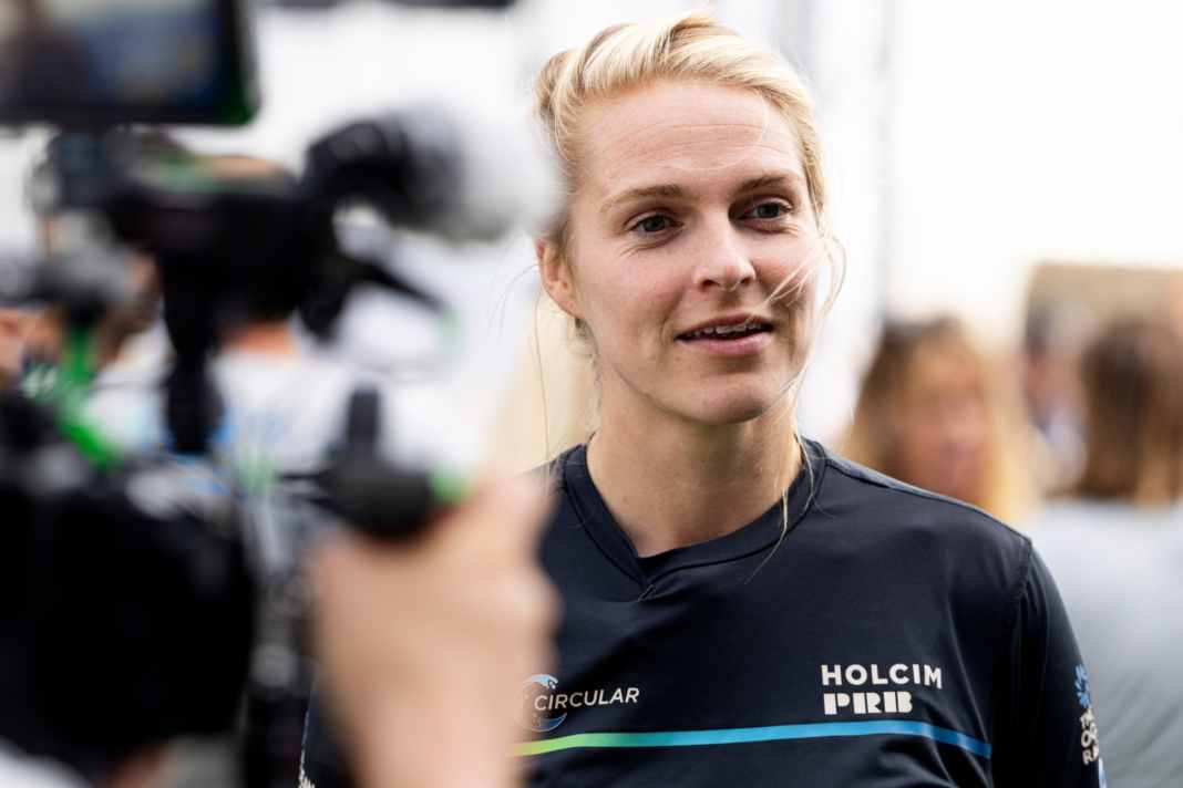 Offshore sailor, skipper and mother: Rosalin Kuiper in close-up.