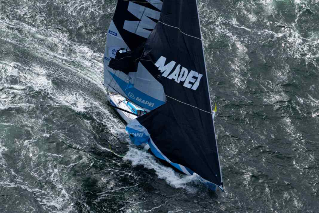 Das gerissene Code Zero bei Allagrande Mapei Racing