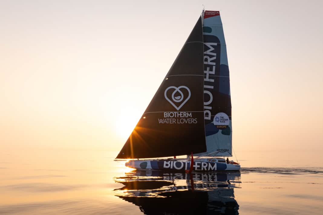 A force to be reckoned with in lighter Mediterranean winds: the Verdier "Biotherm" rocket.