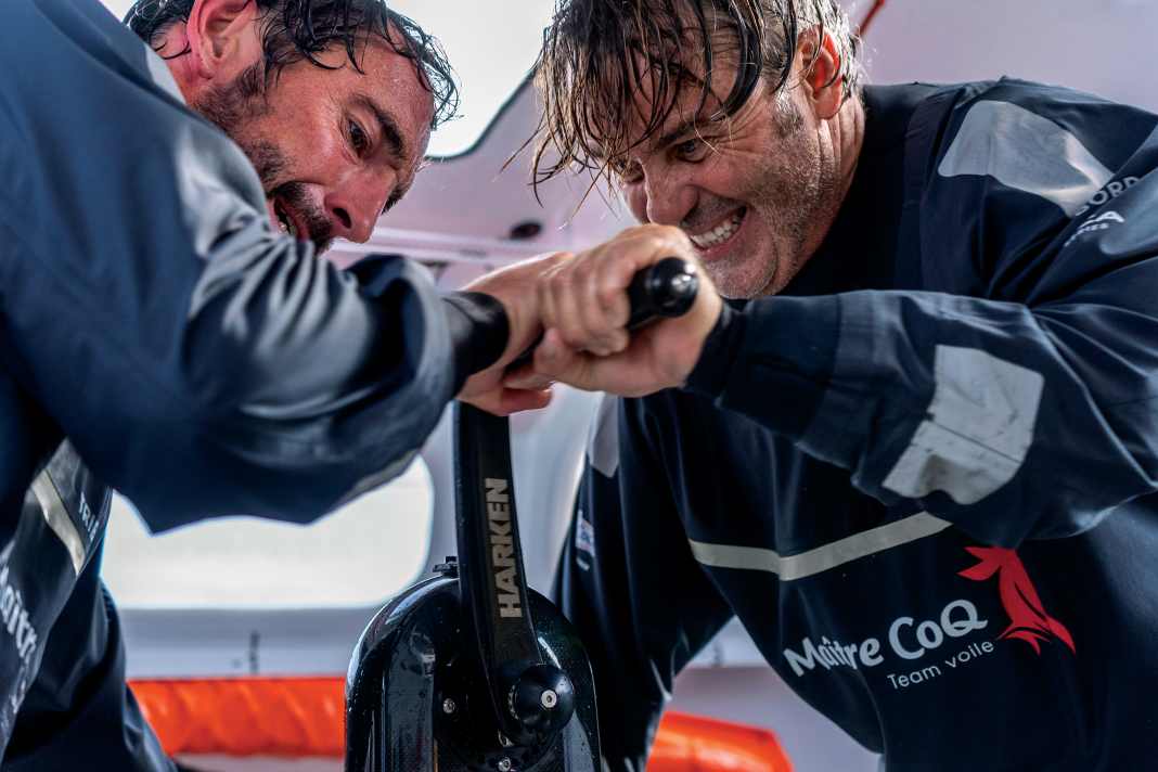 The new oilskin is particularly flexible and hardwearing.