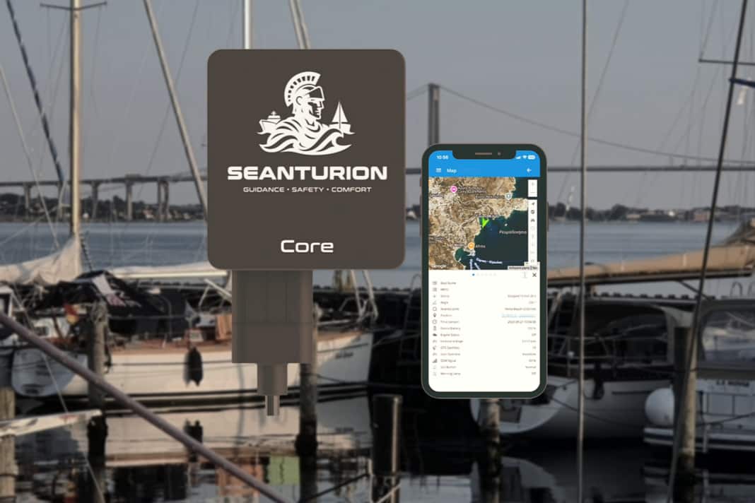 Der Seanturion CORE Hub überträgt per Mobilfunk GPS-Position, Bilgendaten und Batteriespannung direkt ans Smartphone. Die Batterie- und Standortüberwachung funktioniert dabei ohne zusätzlichen Sensor.