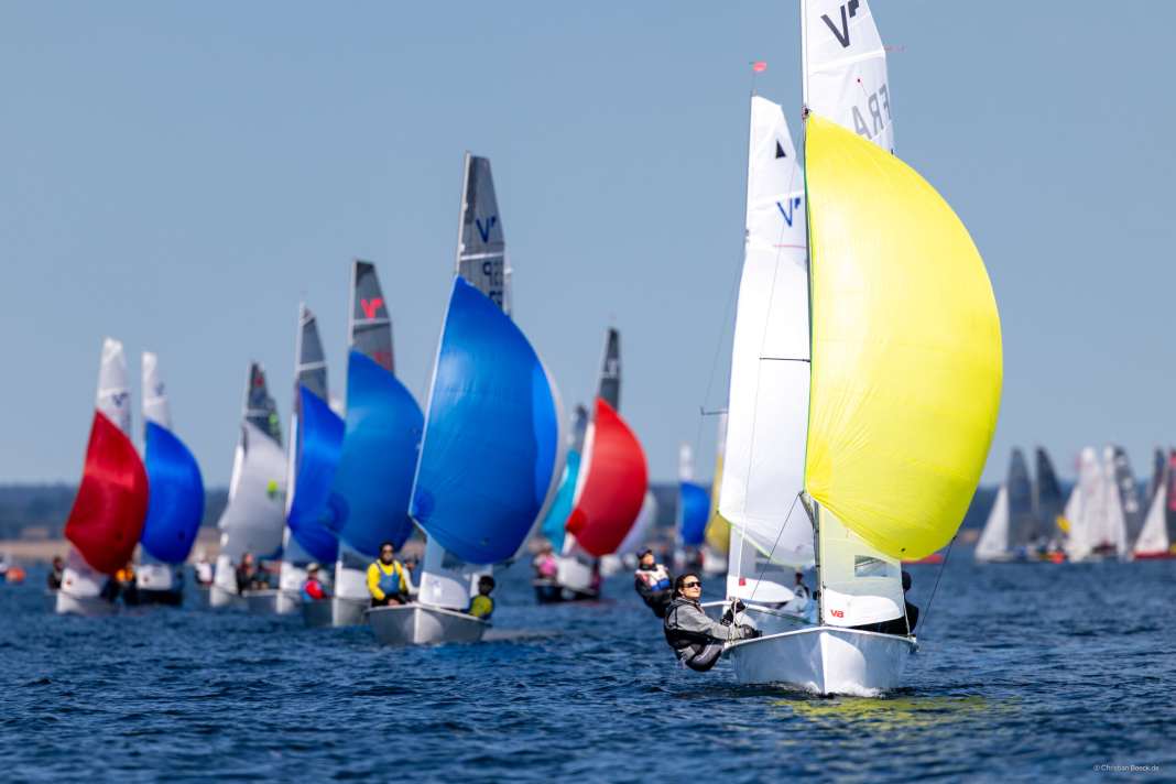 The Vaurien crew have successfully completed their second day of the World Championships.