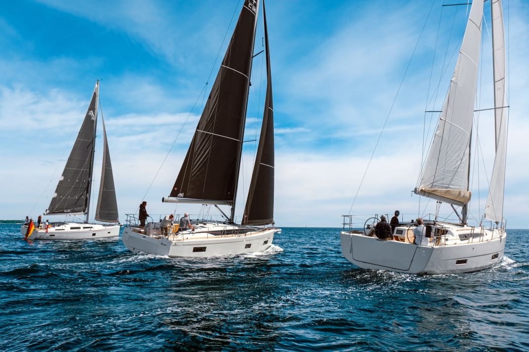 Close together. At medium wind speeds, the potentials of the three are quite comparable