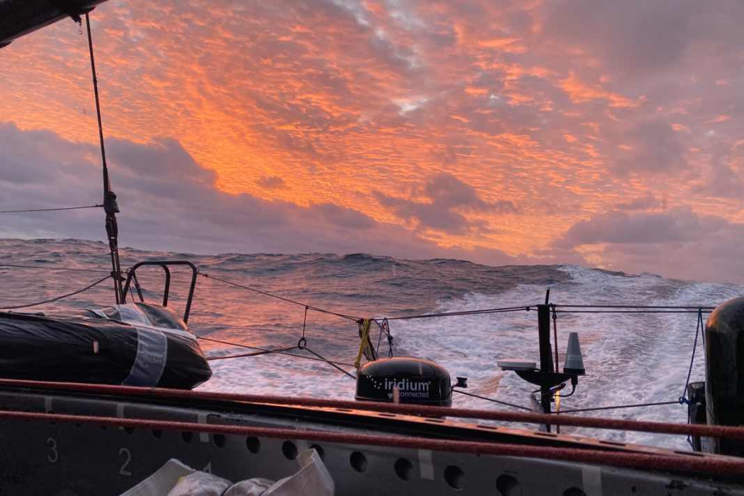 "TeamWork - Team Snef" skipper Justine Mettraux captured this moment.