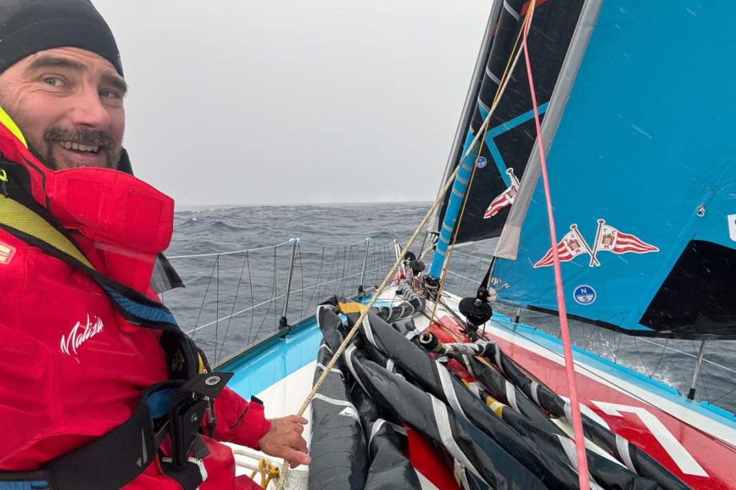 Boris Herrmann ha superato Point Nemo la mattina del 23 dicembre e si sta dirigendo verso Capo Horn.