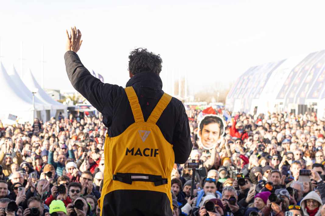 It was here that Charlie Dalin was given a rapturous welcome as the winner of the Vendée Globe on 14 January 2025.
